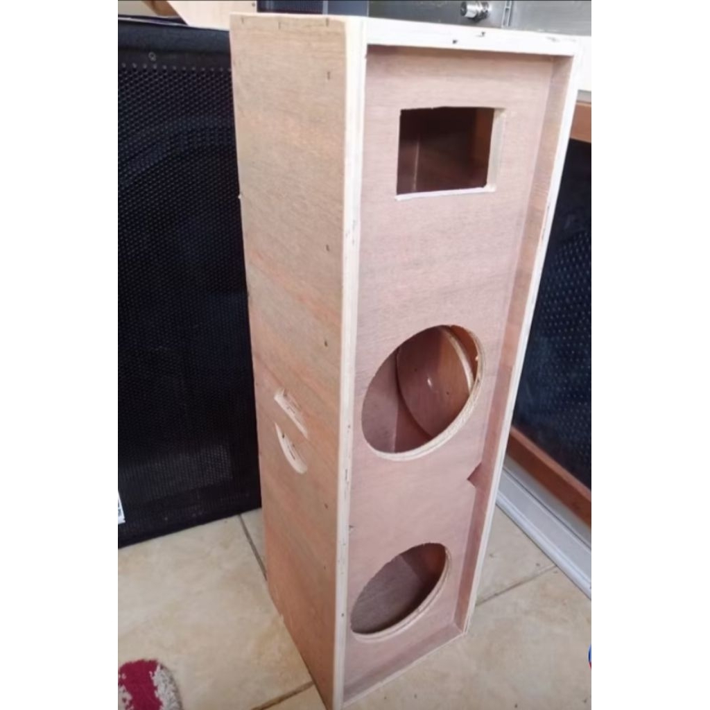 bok speaker 6 inch midle + lubangan twitter audax siap pakai