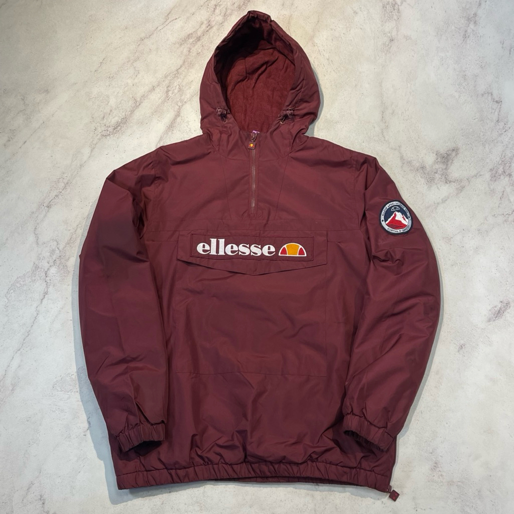 Ellesse Monterini Winter Jacket Maroon Burgundy