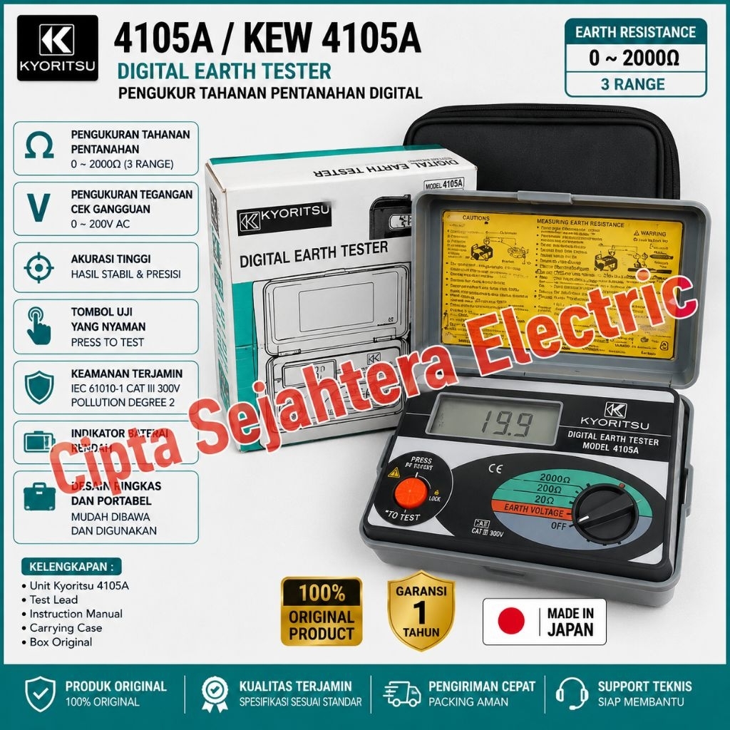 megger kyoritsu 4105a - 4105A