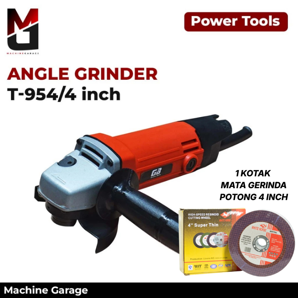 Mesin Gerinda Tangan Angle Grinder GB T-954