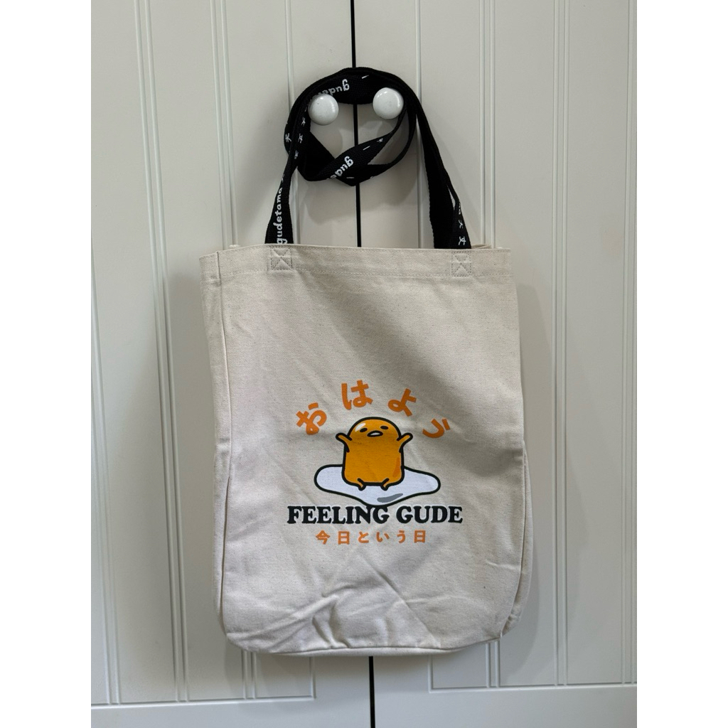GUDETAMA X TYPO Brand Collaboration (2024) Canvas Tote Bag