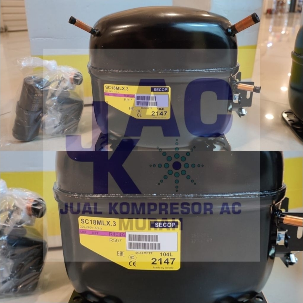 KOMPRESOR SECOP SC18MLX.3 / COMPRESSOR SECOP SC18MLX.3 / SC18MLX / SC18 / SECOP