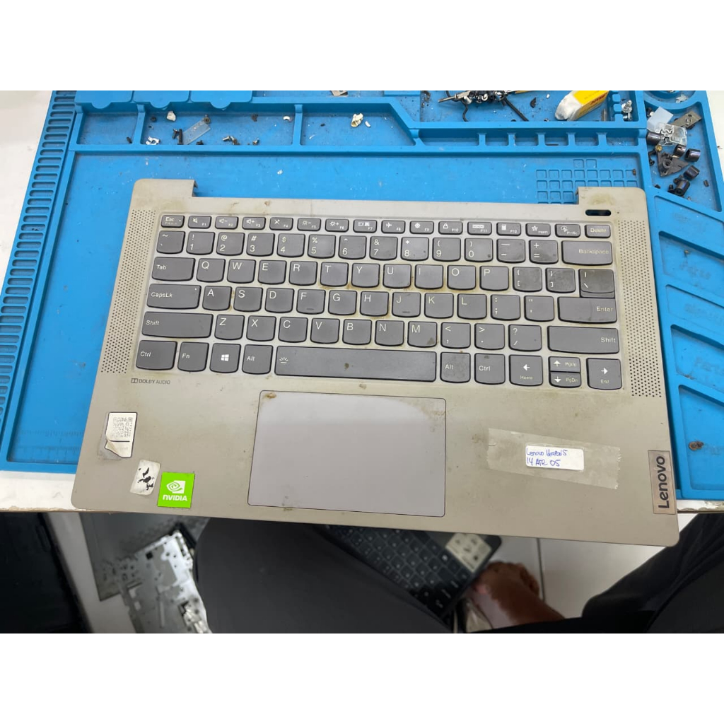 Palmrest + Keyboard + Touchpad Lenovo Ideapad Flex 5 Top Case Casing Atas