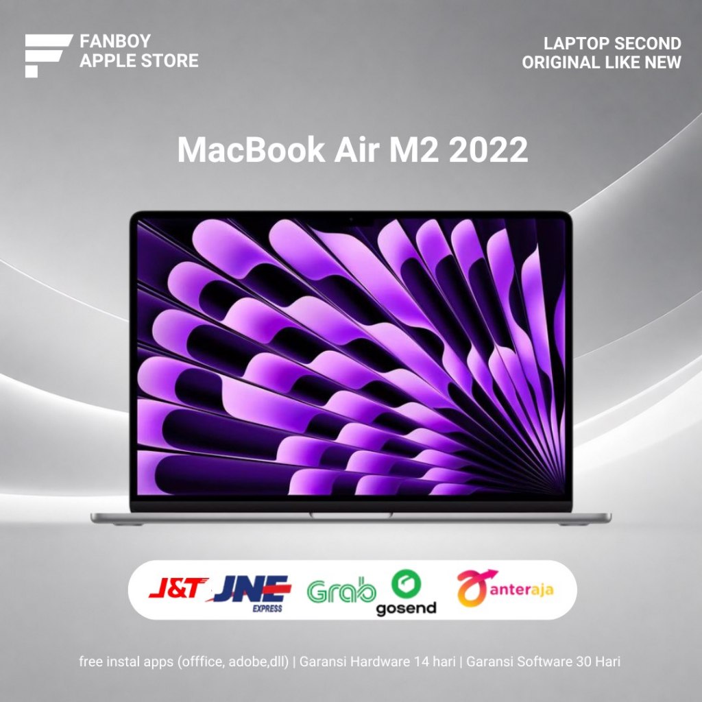 Macbook Air M2 13 Inch Second Berkualitas