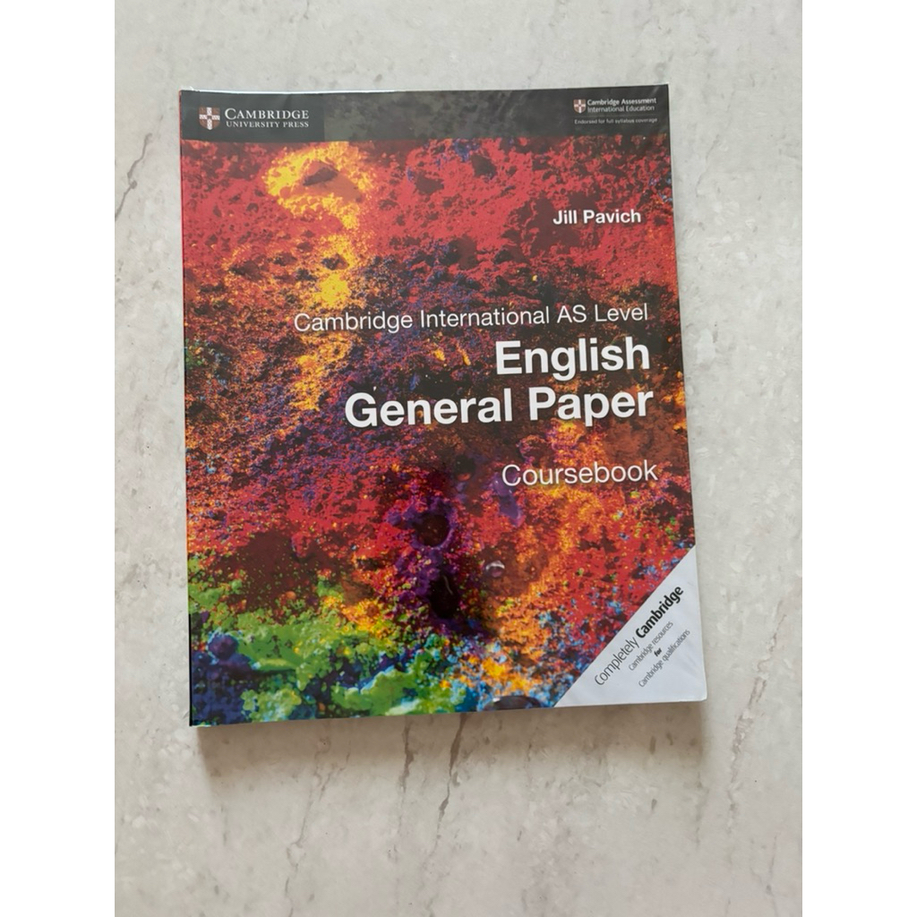 [PRELOVED] Cambridge international English General Paper