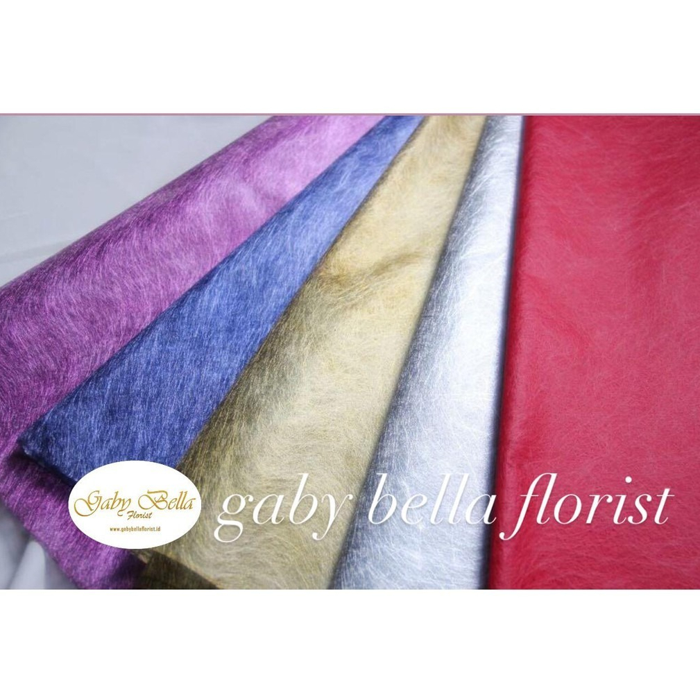 Wrapping bunga tisu serat wrapping gold silver tisu pembungkus bunga kertas bunga Kertas buket Tisu 