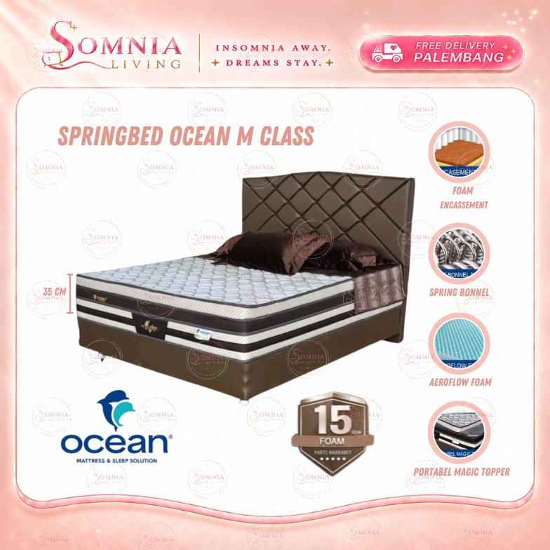 Springbed Ocean M Class | Matras Kasur Springbed Ocean Murah Palembang | Furniture Murah Palembang