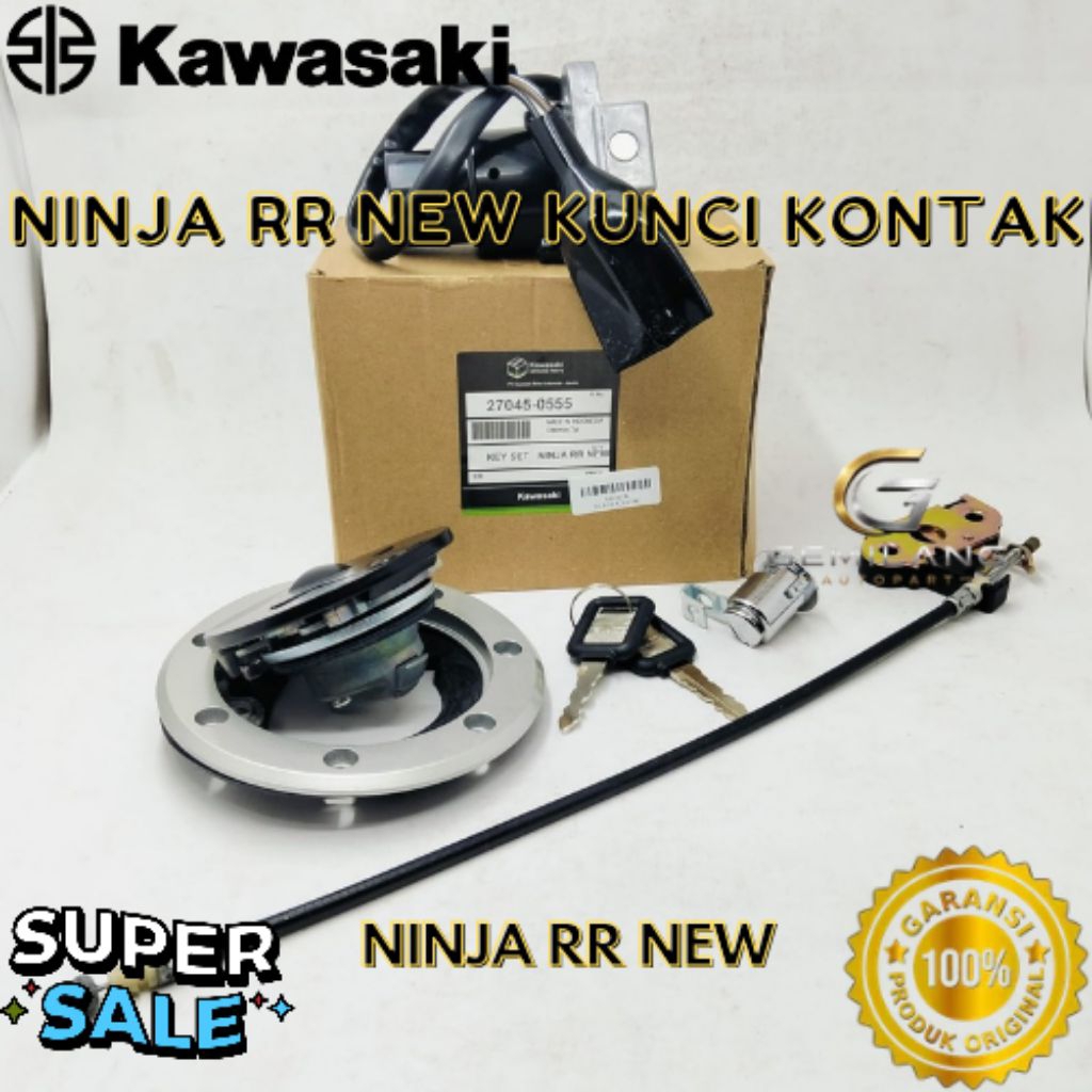 KUNCI KONTAK KODE NINJA RR NEW, KUNCI KONTAK NINJA RR NEW