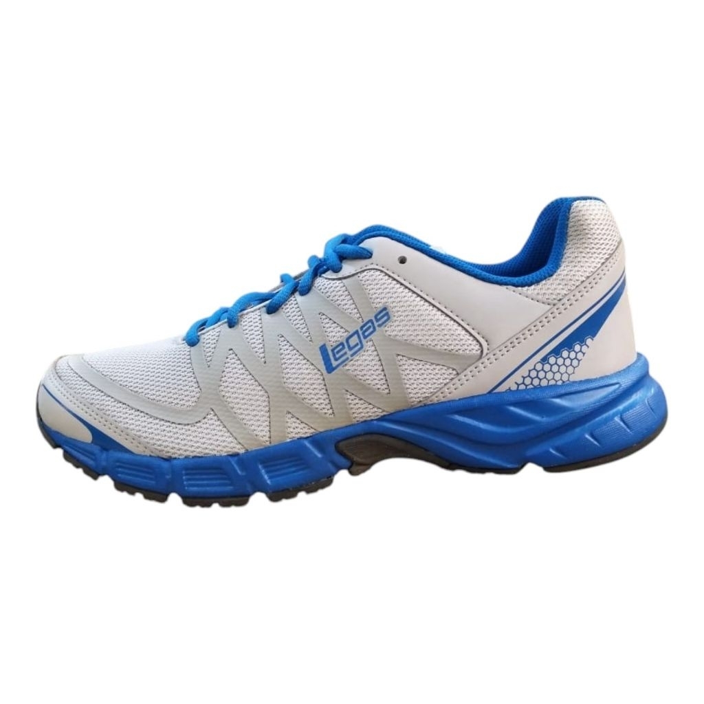 Sepatu League Legas Evo LA M Gray Running Shoes Pria Wanita Original