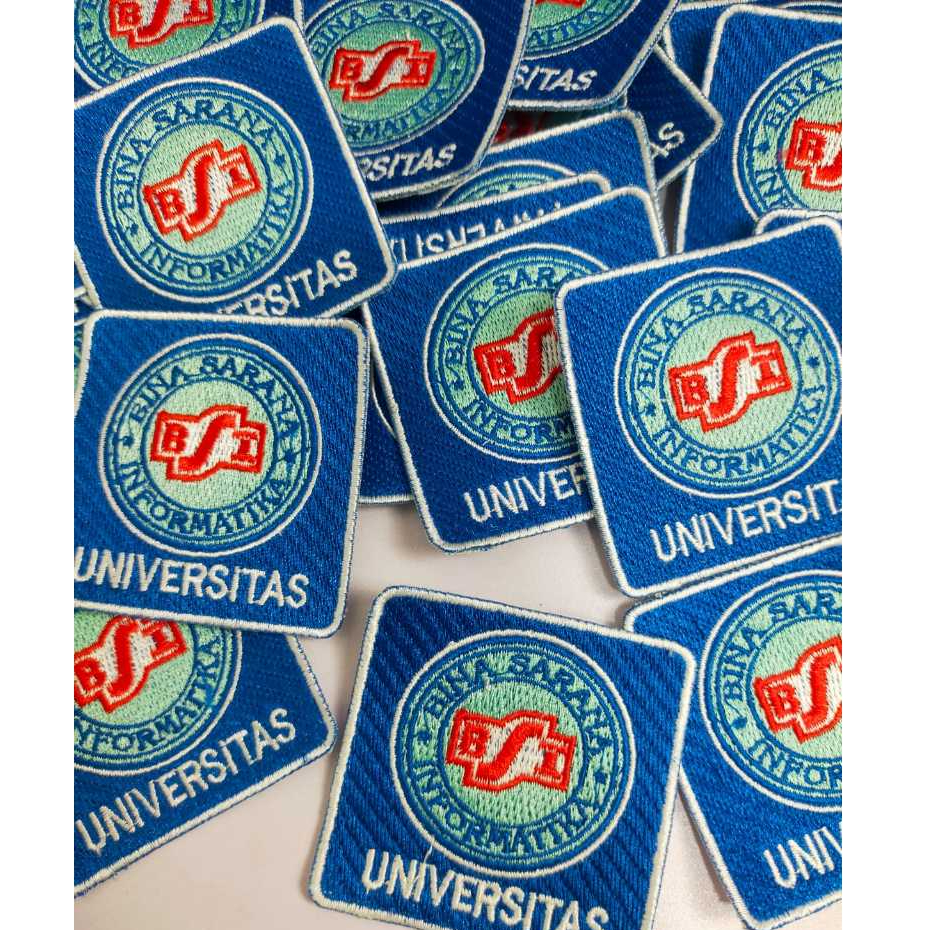 BORDIR EMBLEM UNIVERSITAS BSI / BINA SARANA INFORMATIKA