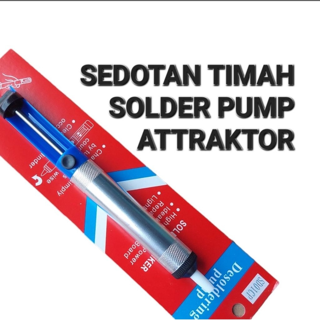 sedotan timah/solder atraktor