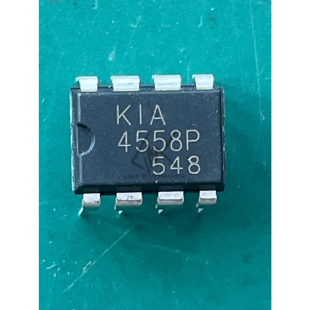 IC KIA4558 ORIGINAL IC LOW NOISE DUAL OP AMP KIA 4558 ASLI UPS KIA4558P NOISE AMPLIFIER KIA 4558P up