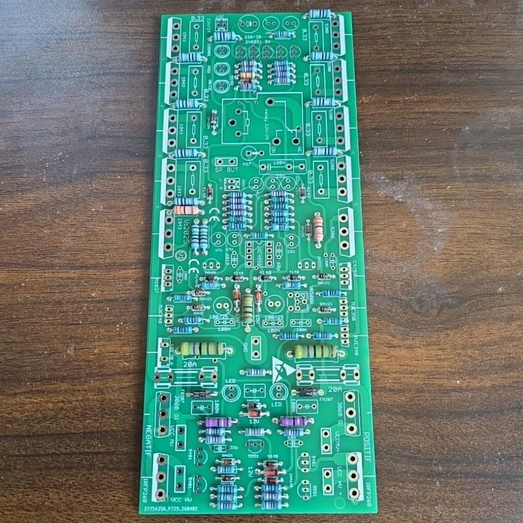 Pcb driver clas h mini full resistor