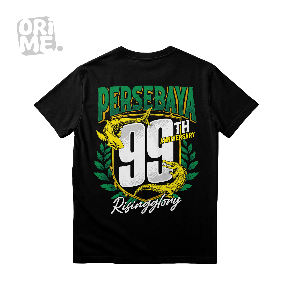 Kaos Anniversary Persebaya 99 tahun Persebaya Surabaya