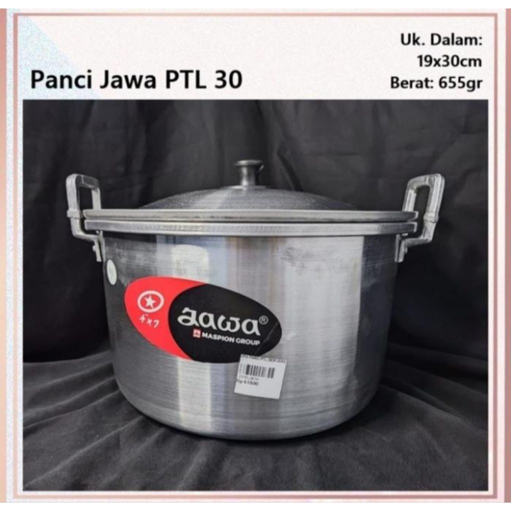 PANCI JAWA MASPION PANCI TL 30CM ALUMUNIUM