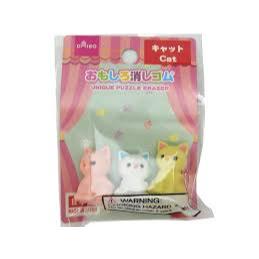 penghapus 3D bentuk kucing original daiso