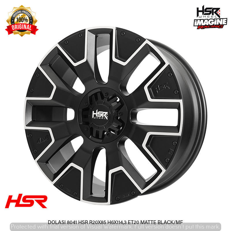 Velg mobil ring 20 nissan navara nissan terra hole 6x114,3 hsr dolasi