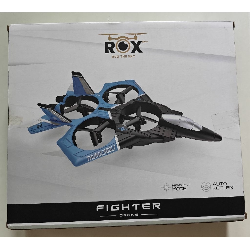 ROX Fighter Drone RC Pesawat Tempur