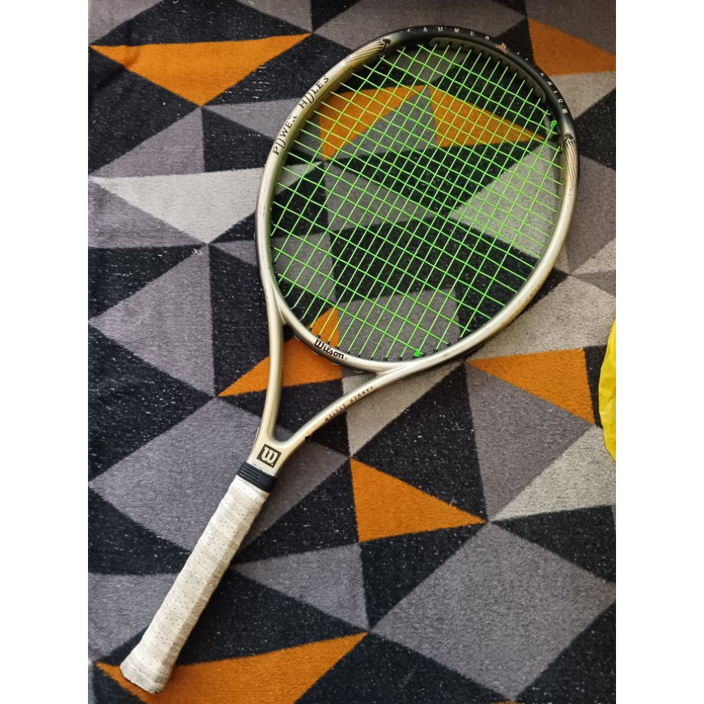 raket tenis wislon hammer titanium