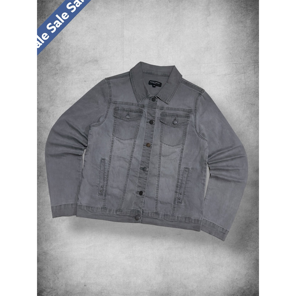 jaket denim galeries lafayette