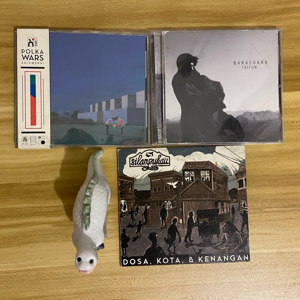 Paket 3 CD Barasuara, Silampukau, Polka Wars