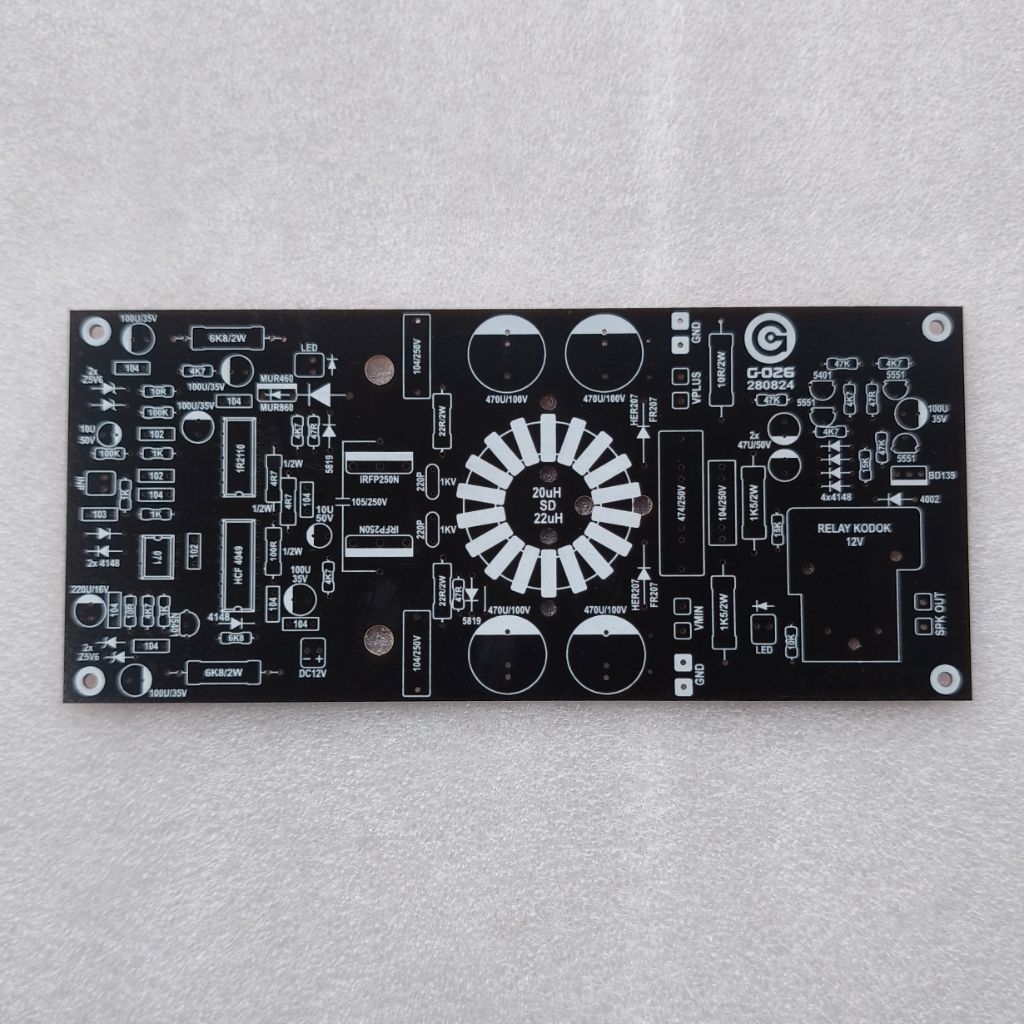 PCB Driver Amplifier Class D900 900W D 900 Plus Protector G-026