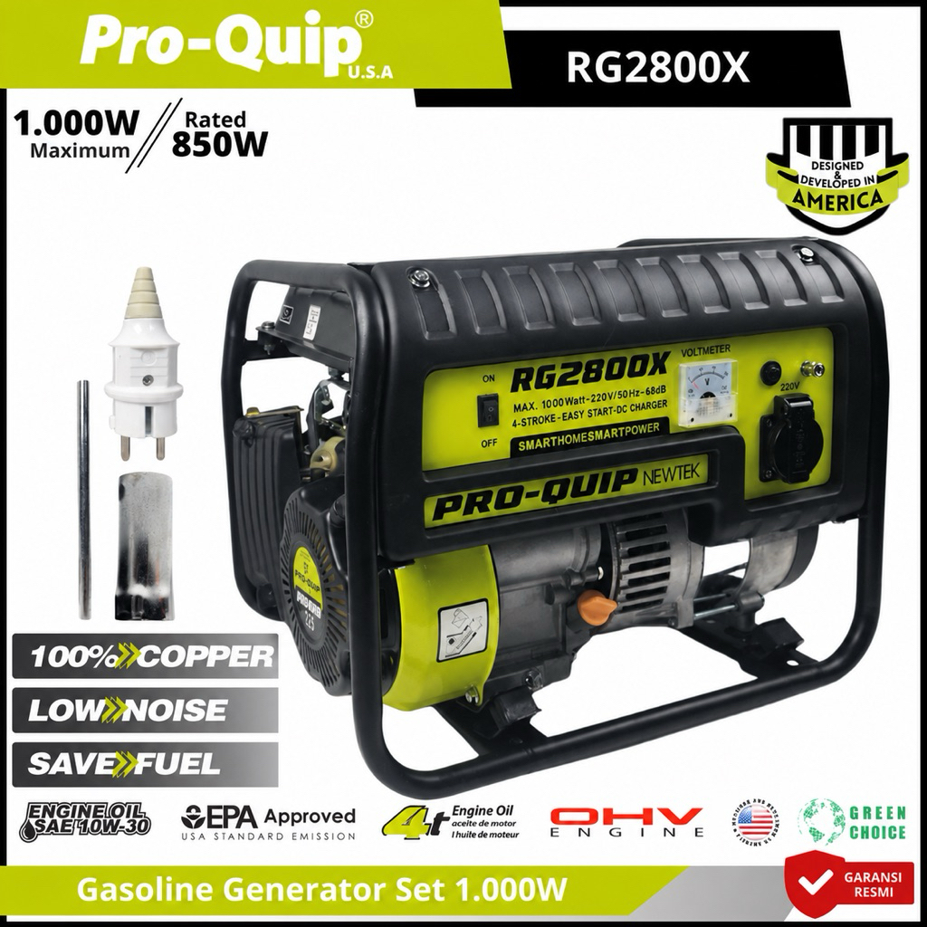 ProQuip RG2800 Mesin Genset Generator set 1000Watt RG 2800X
