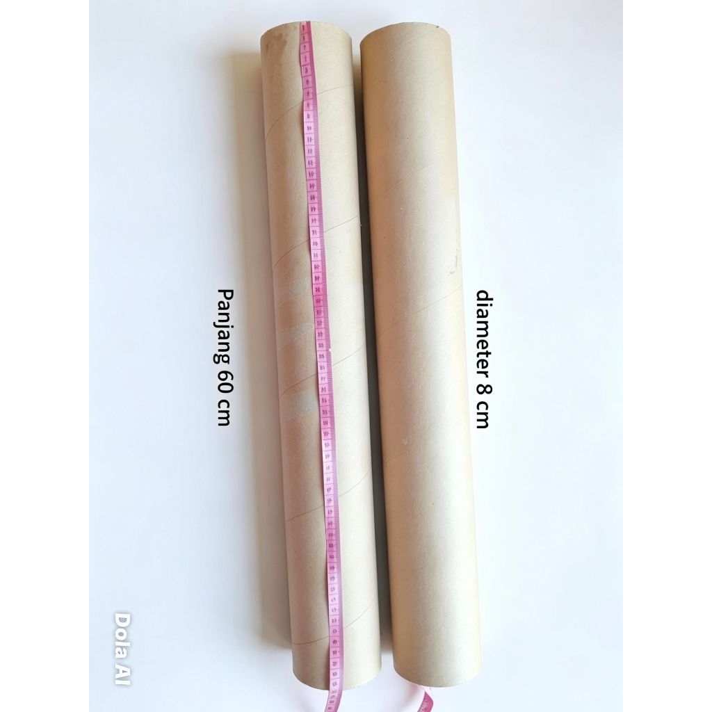 D 8 cm - Paper Core - selongsong kertas-peper core paking-kertas bulat-kertas bulat