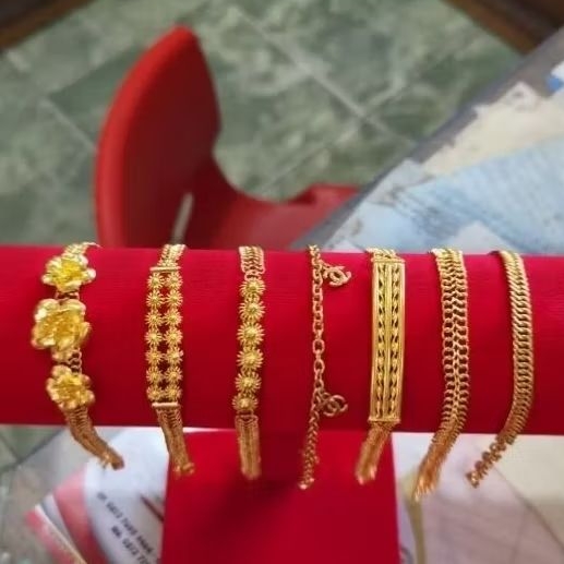 gelang tangan - emas 24 (LM)- emas 99,99- 10gr