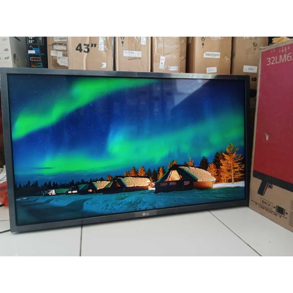 TV LED LG SMART 32 INC SUDAH DIGITAL KONDISI BEKAS MASIH SEGEL SIAP PAKAI (963L)