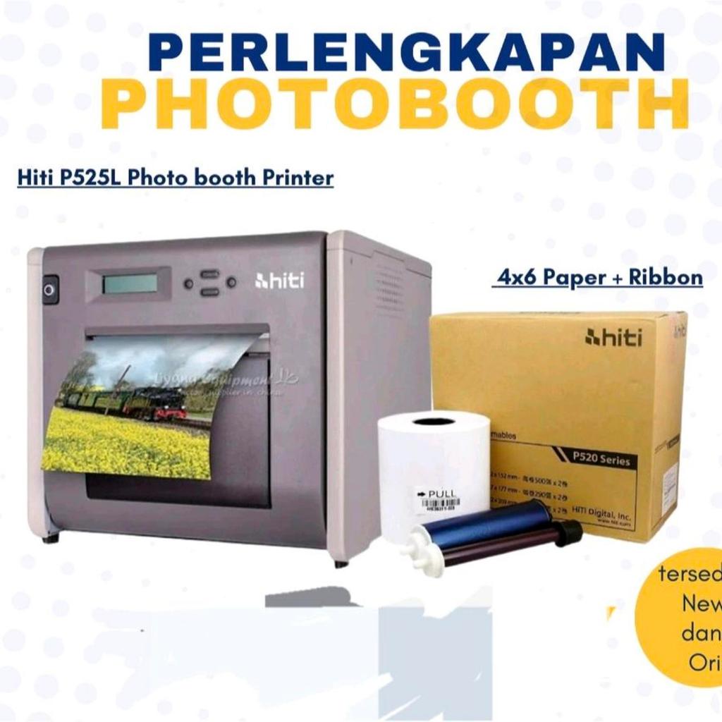 Printer Photobooth HiTi P525L koneksi USB, WiFi, NFC
