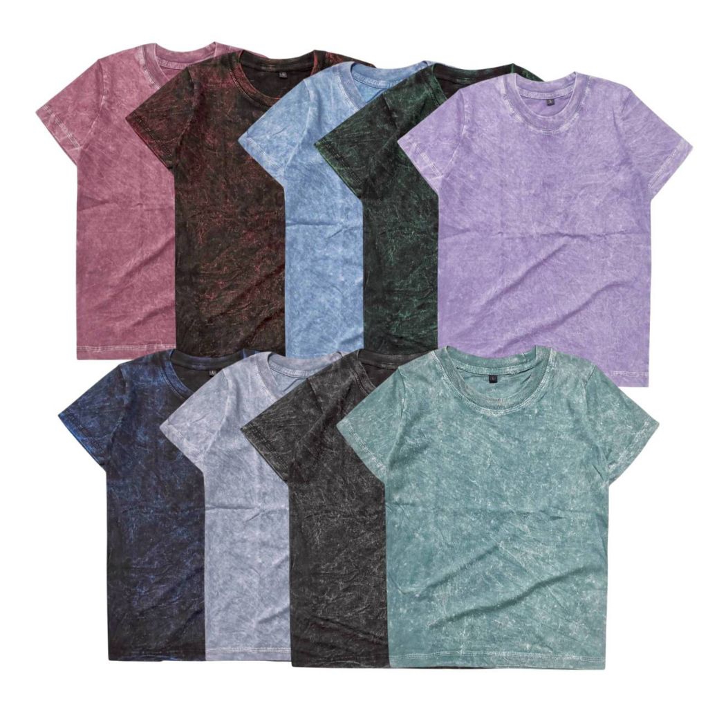 Kaos Anak Polos Washing / Kaos Anak Laki-laki Washed / Kaos Polos Anak Perempuan Washed