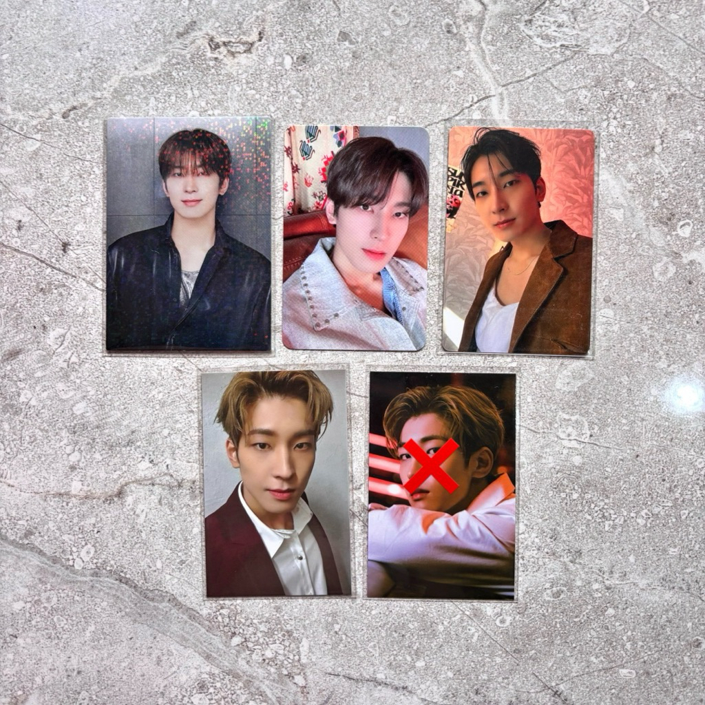 BUNDLE PC PHOTOCARD WONWOO GOING SEVENTEEN TC BITTERSWEET RIGHT HERE JAPAN DICON