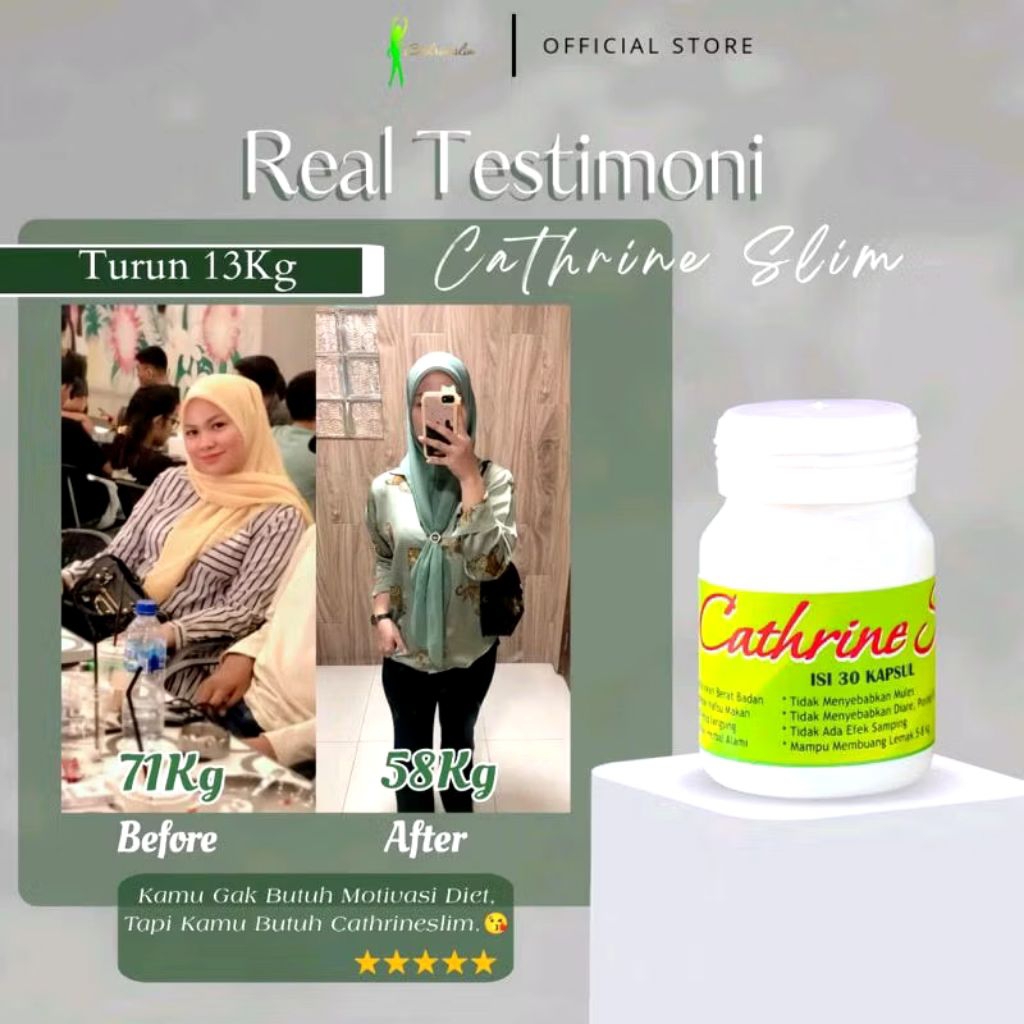 CATHERINE SLIM PELUNTUR LEMAK 5-10KG