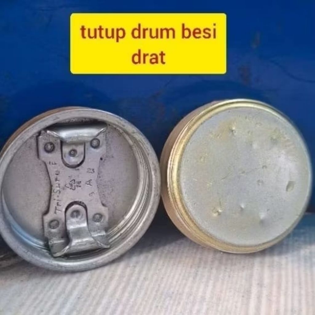 tutup drum besi drat ulir
