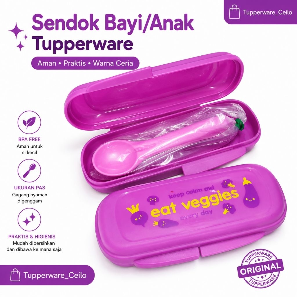 Sendok Bayi/Anak Tupperware