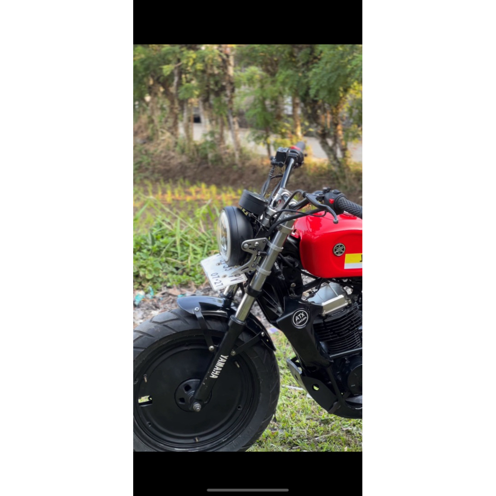 motor custom scrambler,bober,byson,150