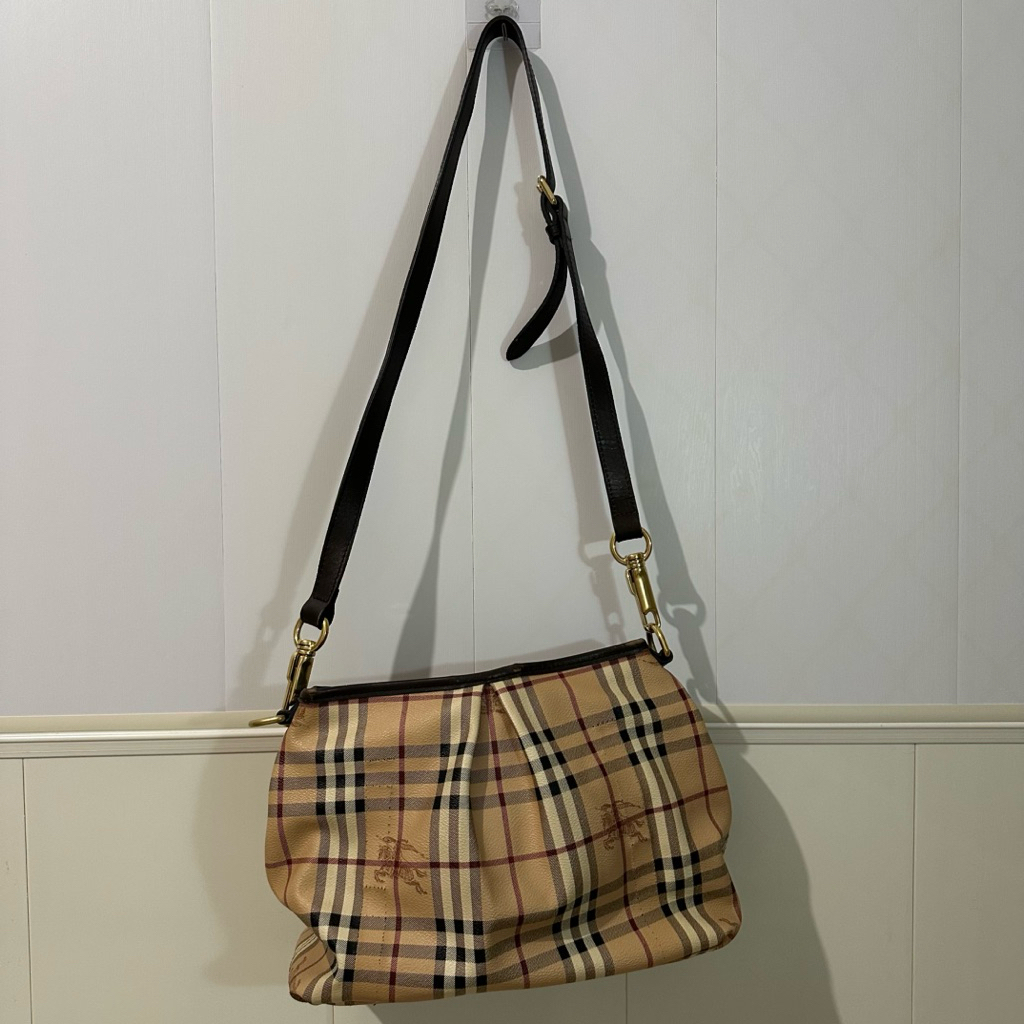 [100% Preloved Ori] Burberry Sling Bag Classic / Tas Burberry / Tas Selempang / Tas Fashion / Tas Br