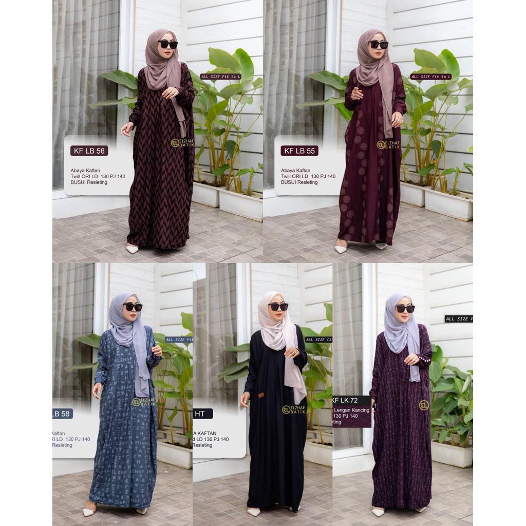 ((EL KAFTAN)) ELZHAF BATIK TWILL ORI