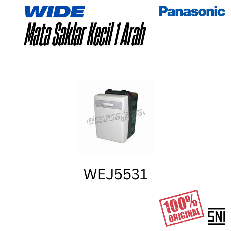 PANASONIC Mata Saklar Kecil WEJ5531 WEJ 5531 Wide Series