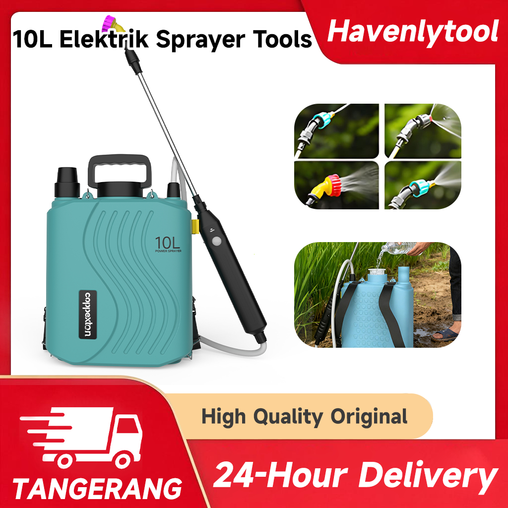 Havenlytool Sprayer Listrik 8/10/16 Liter Alat Semprot Pertanian Tanaman Semprot Pertanian Ransel Li