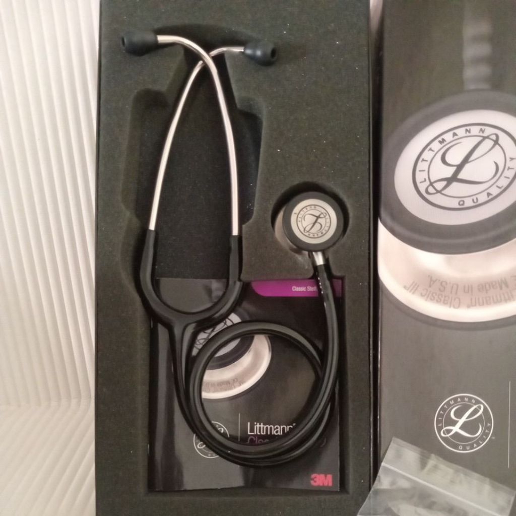 3M Littmann stetoscope classic III Black/Littmann Stethoscope Black/Littmann Black/Littmann Classic 