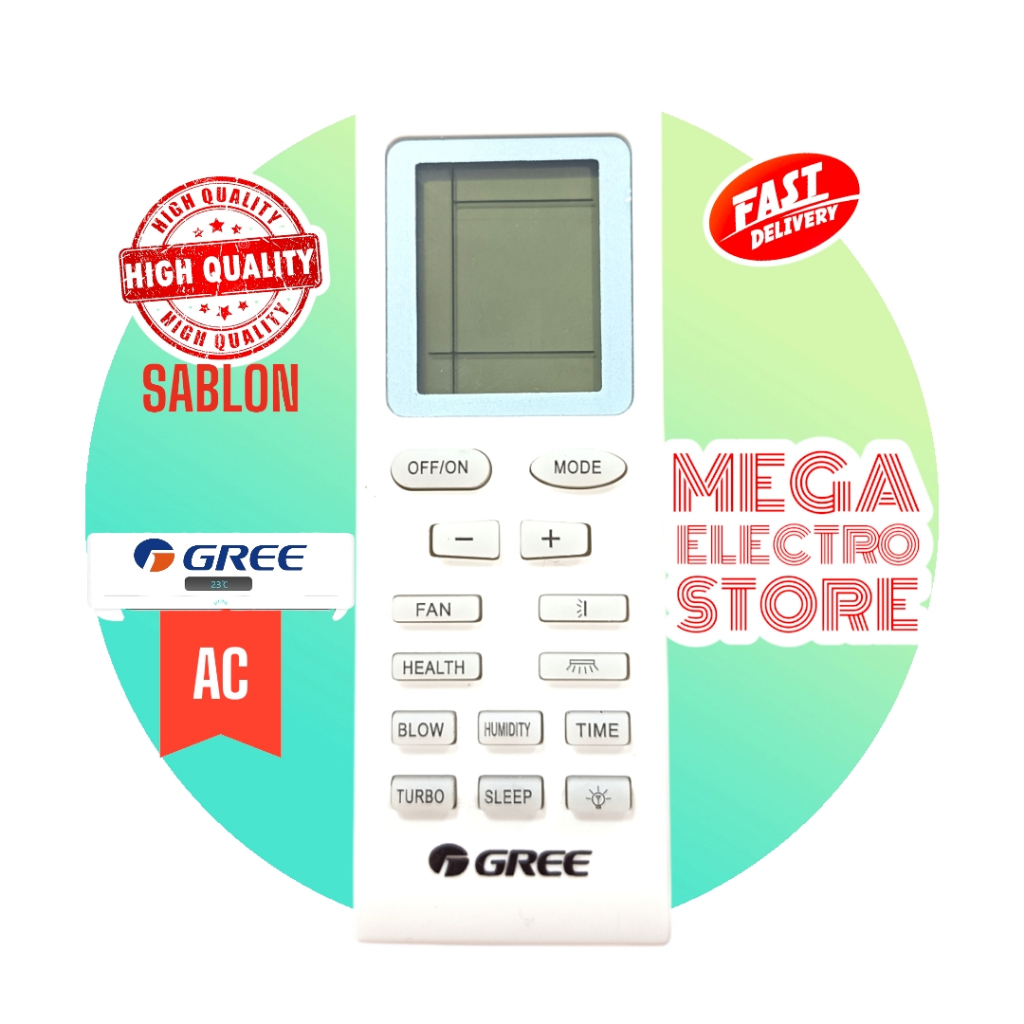 REMOTE AC GREE Inverter universal