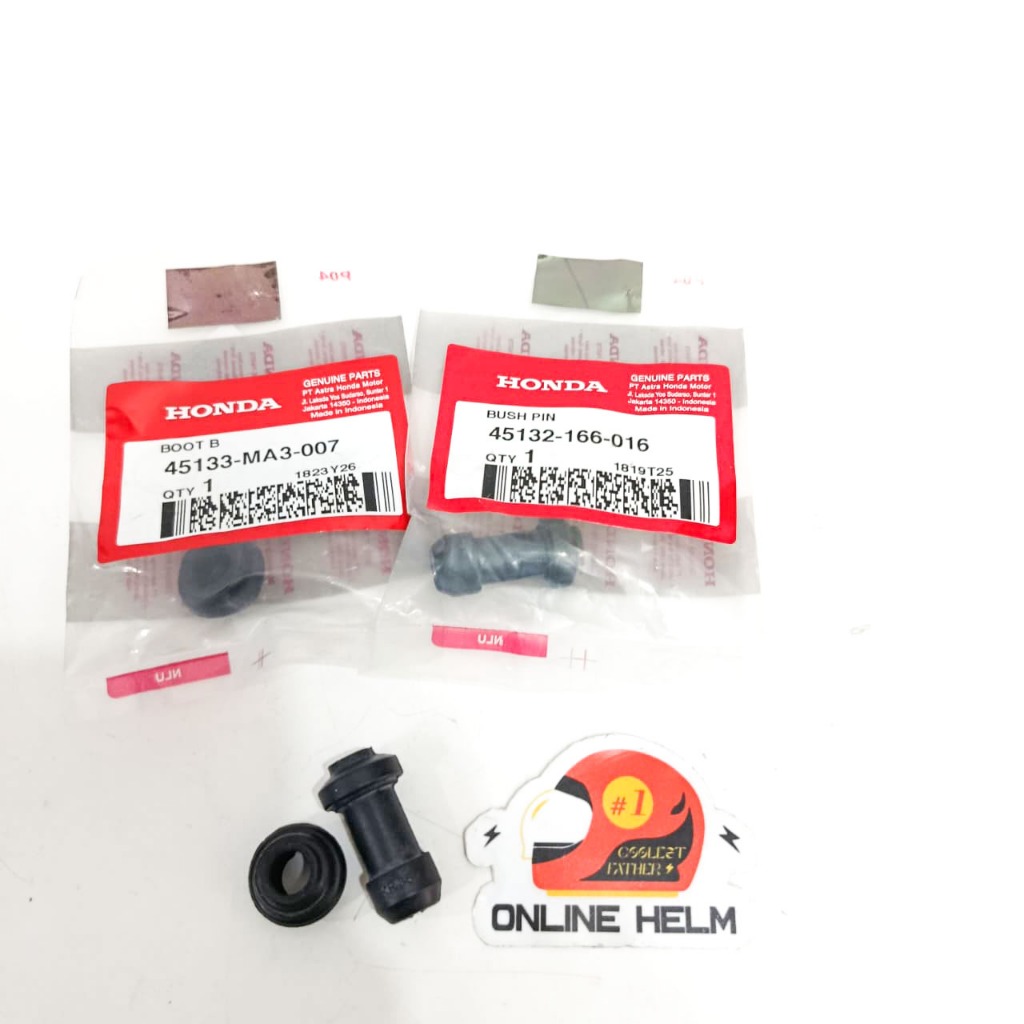 Karet Usus Boot Kaliper Honda CRF 150L Vario Beat Spacy Scoopy Original AHM