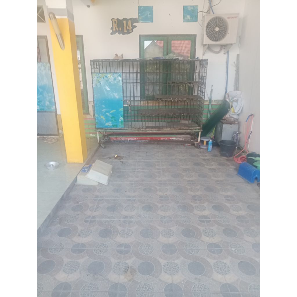 sangkar kurungan burubg ayam.anjing.kucing. L2m T1.5m
