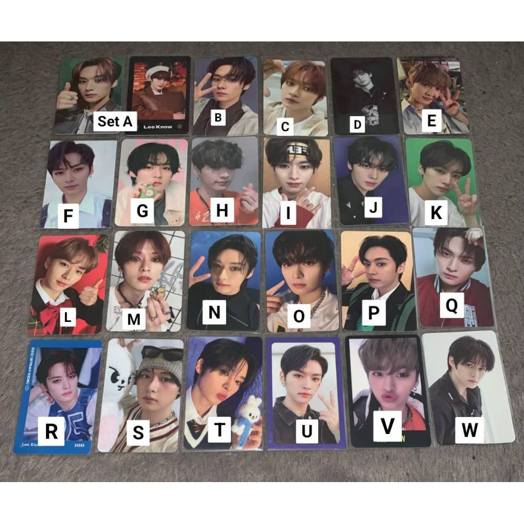 PC Album Photocard Lee Know Miroh Noeasy Ate BB IMW Lee Know