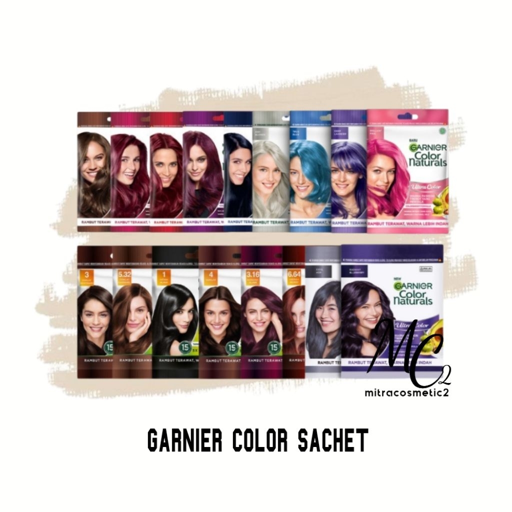 Garnier Color Sachet / Semir Rambut Sachet