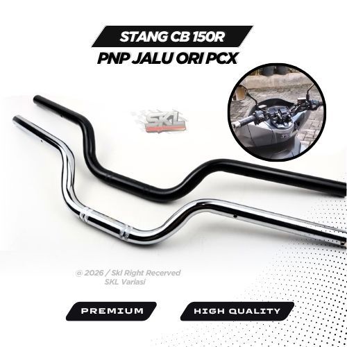 Stang Stir Setang setir honda cb150r CBR cb 150 r led pendek pcx Hitam Replika AHM cb gl megapro w17