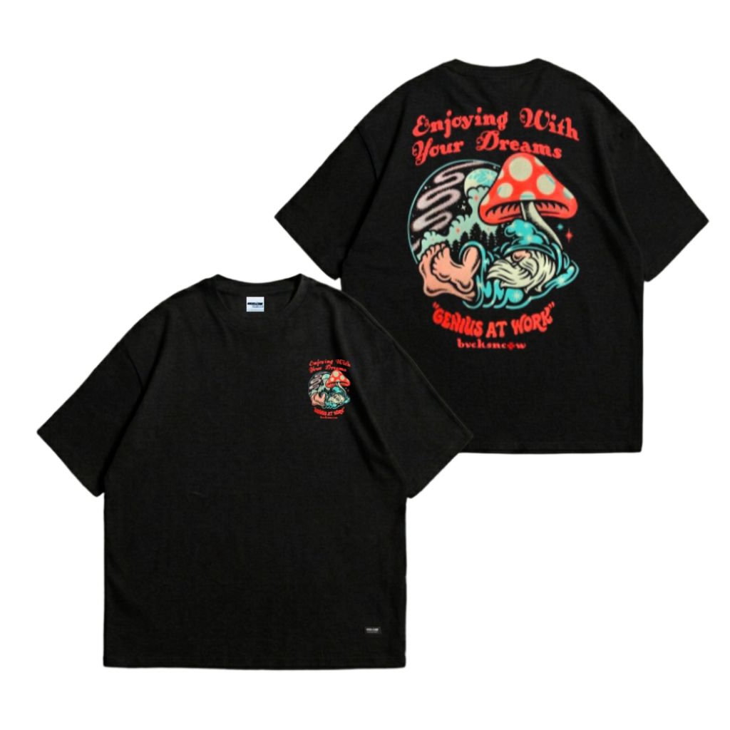 T-SHIRT BUCKSANDCOW OVERSIZE - ENJOYING/ KAOS BUCKS&COW