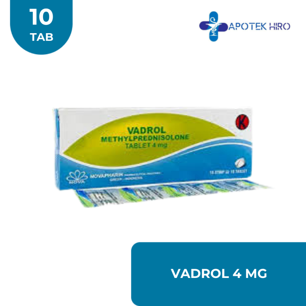 VADROL 4 MG 1 STRIP @ 10 TABLET